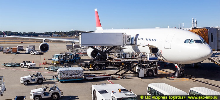 International cargo transportation of equipment, machinery, spare parts by sea, air, railway and motor transport